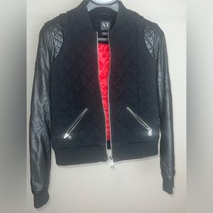 Women’s black Armani Exchange jacket
